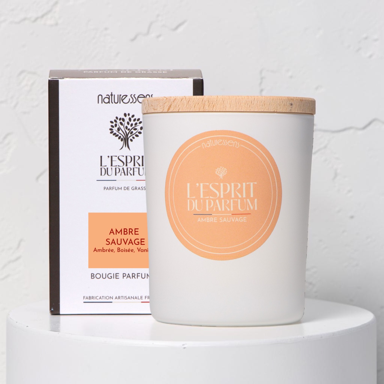 Bougie parfumée Ambre Sauvage