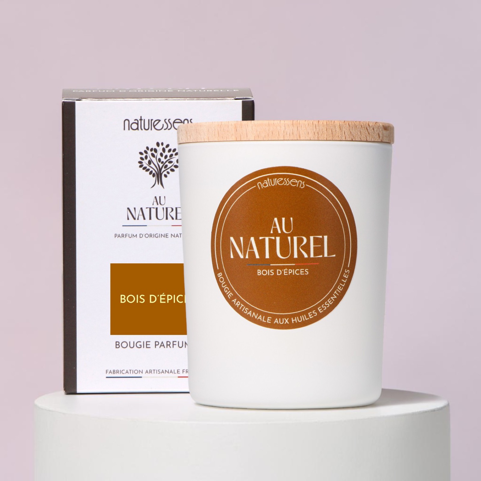 Bougie parfumée Bois d'Épices