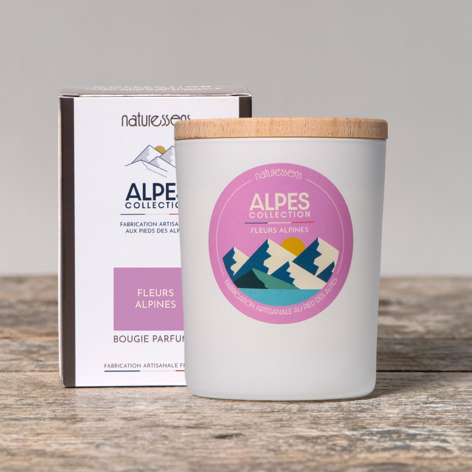 Bougie parfumée Fleurs Alpines