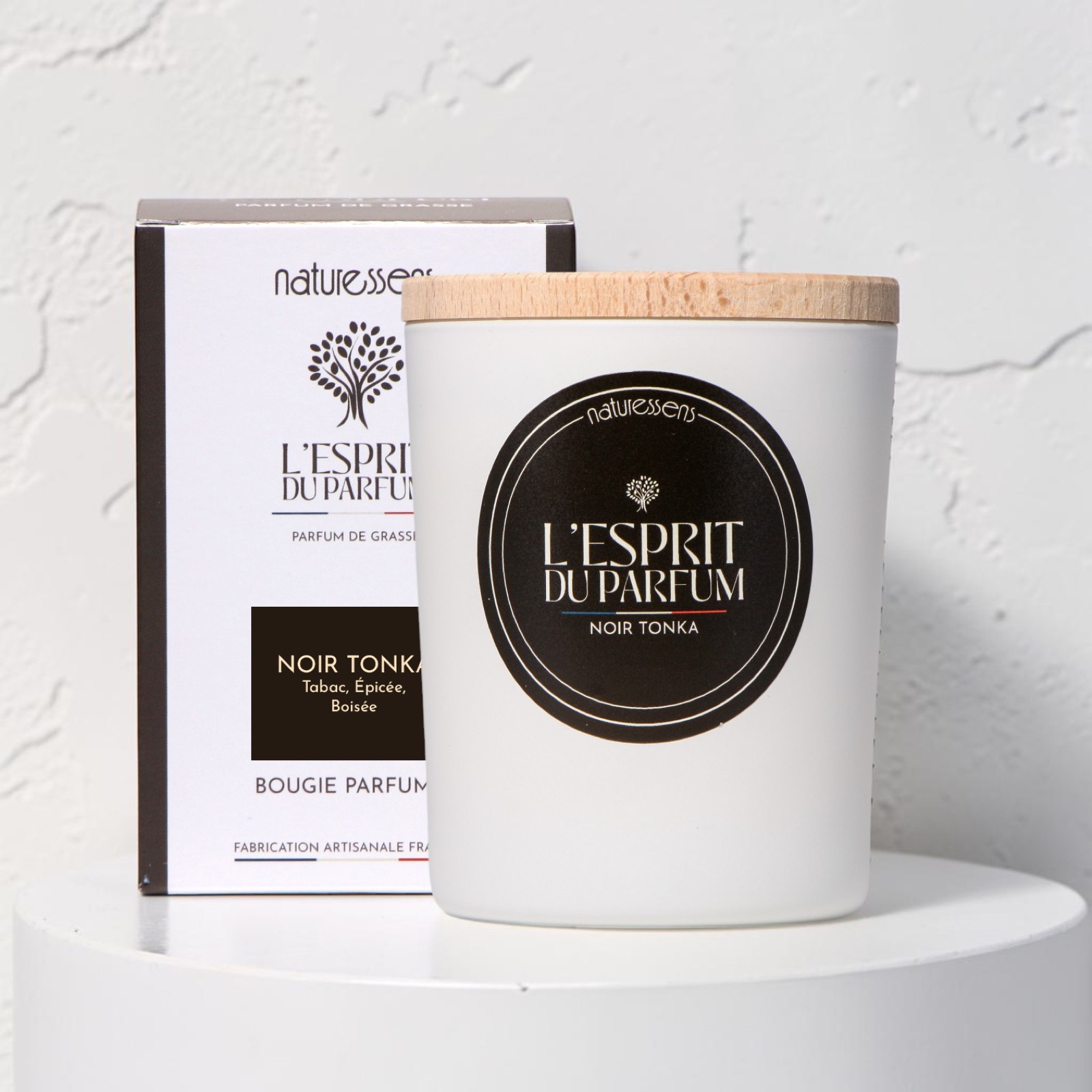 Bougie parfumée Noir Tonka