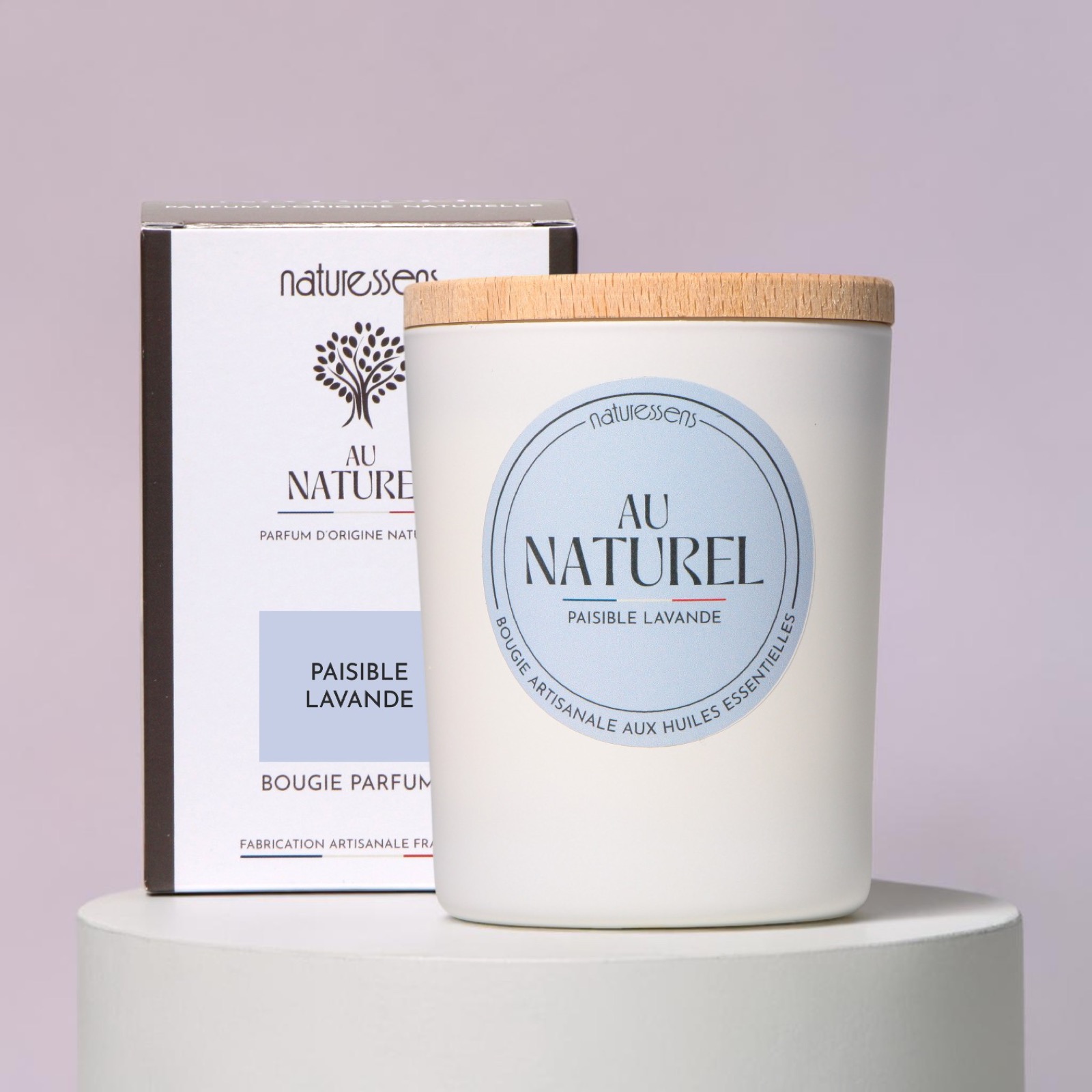 Bougie parfumée Paisible Lavande