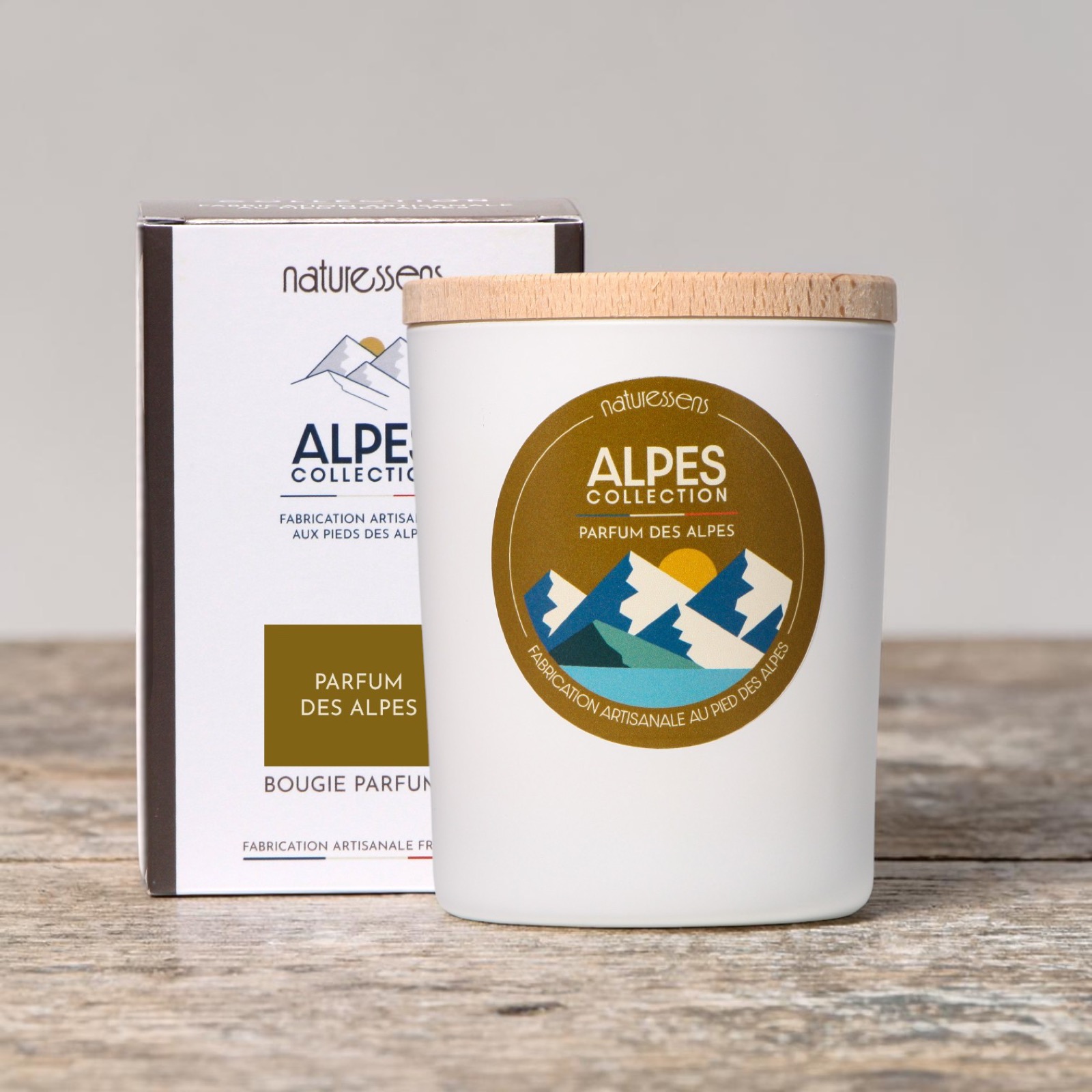 Bougie parfumée Parfum des Alpes
