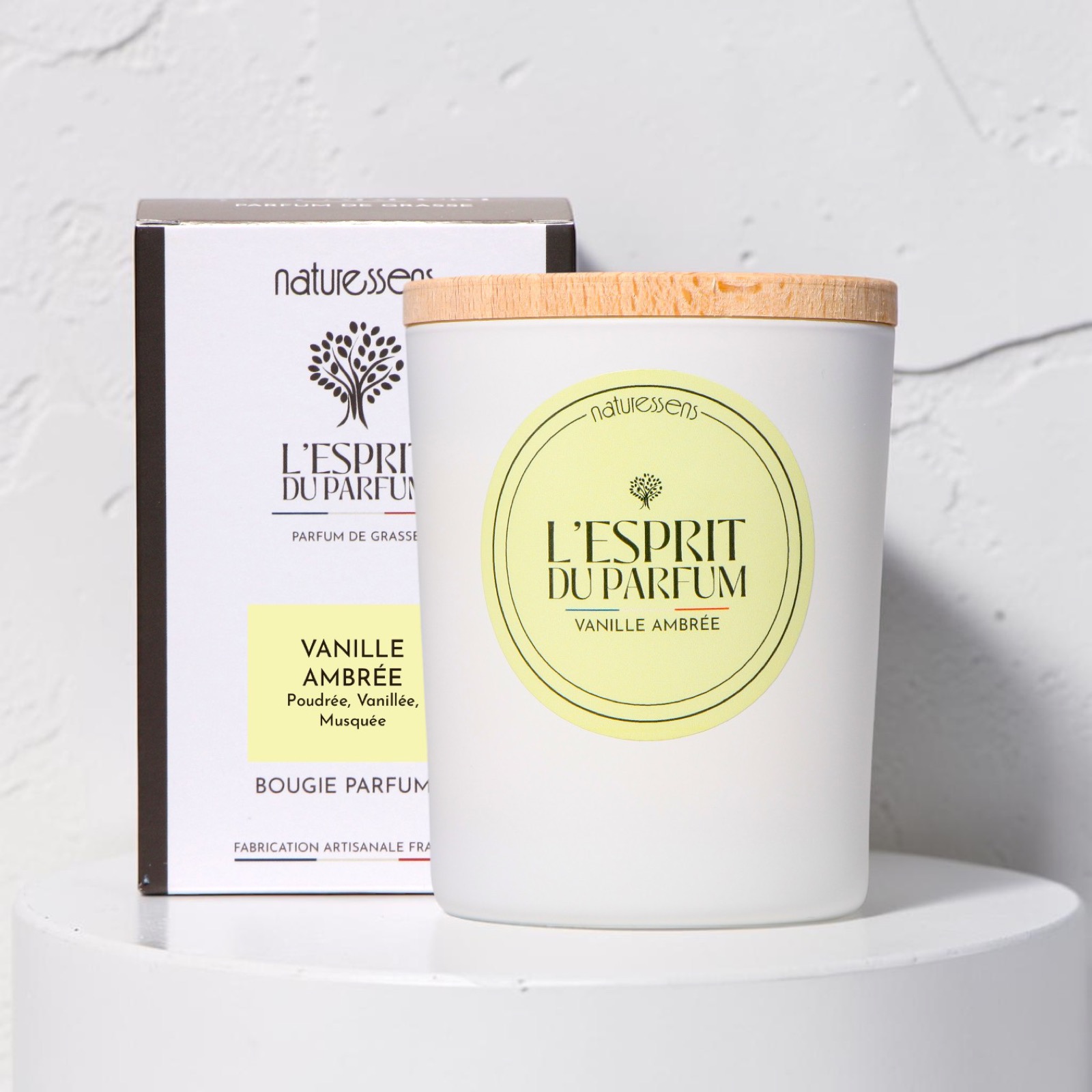 Bougie parfumée Vanille Ambrée